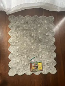 TAPETE GALLETA CINZA